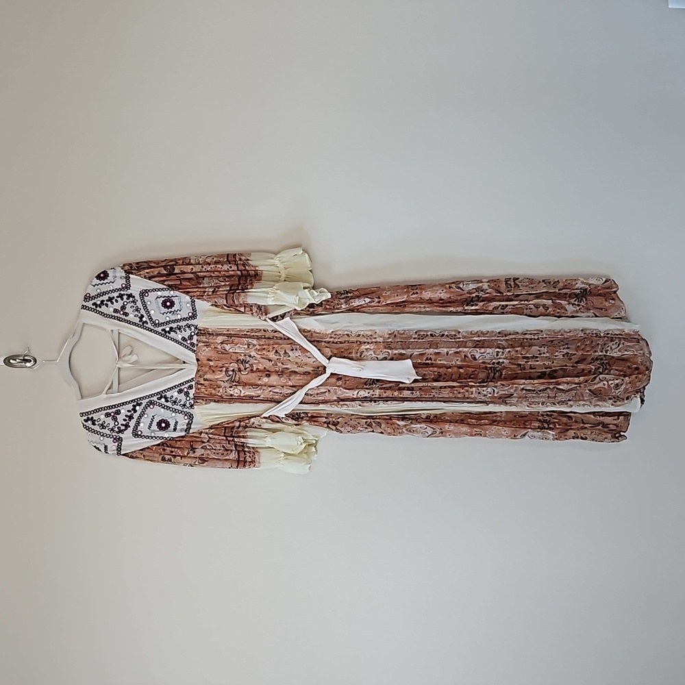 ♦️RARE♦️Free People Marigold Maxi Jumpsuit, Size XS FIRM PRICE - Picture 10 of 16